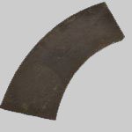 Вклвдыш фрикционный секторного типа